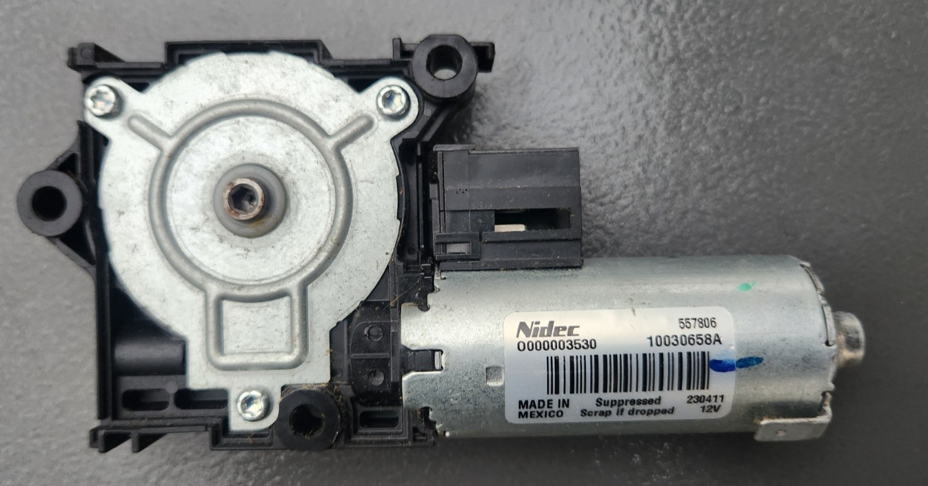 Nidec Motor 10030658A, 557806, 230411, 12v