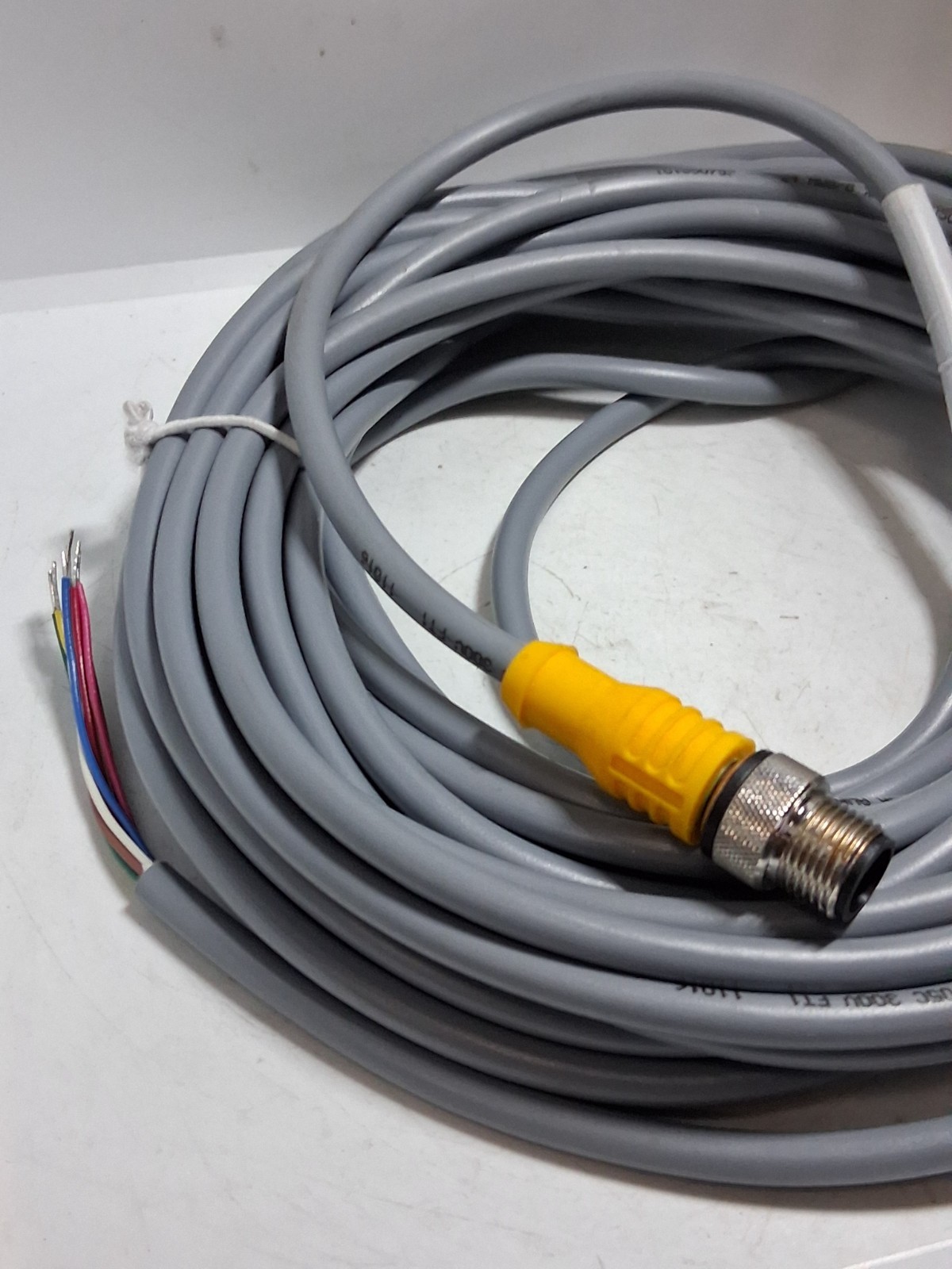 TURCK RSC 8T-10 (U99-12502) CORDSET EUROFAST 60VAC/75VDC 2A 8 PIN MALE NNB