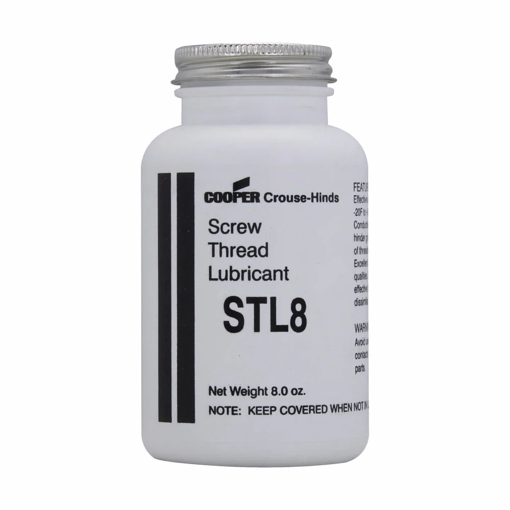 Crouse-Hinds STL8 Thread Lubricant, 8oz Can