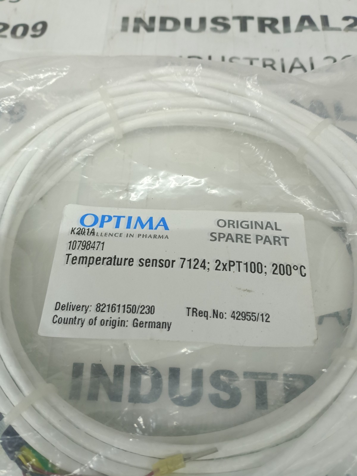 OPTIMA TEMPERATURE SENSOR 7124 2XPT100