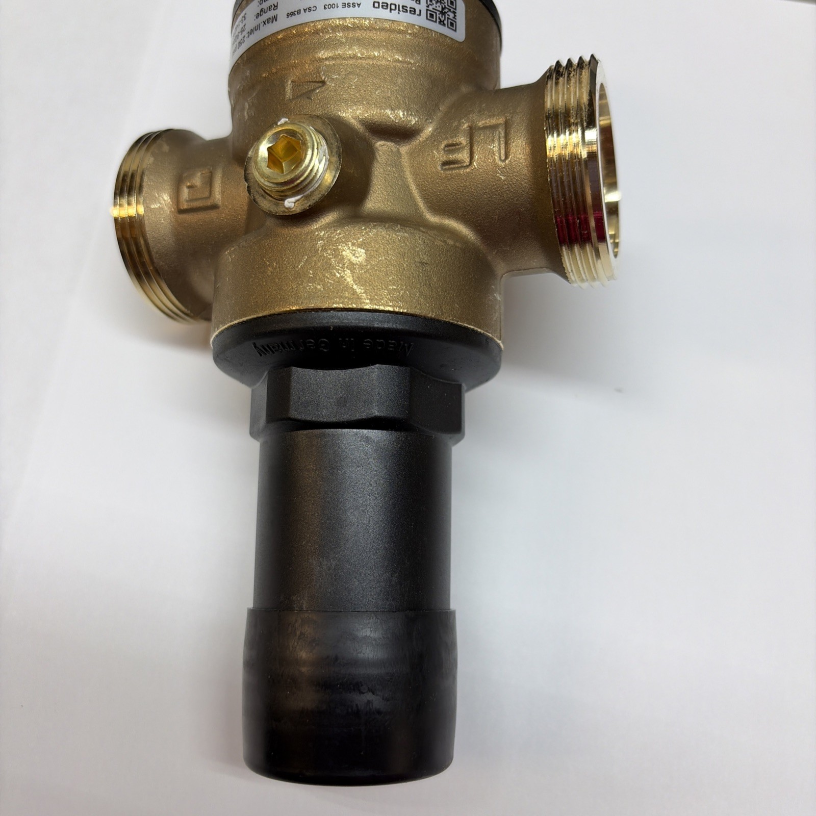 Resideo Braukmann 1″ Dialset PRV Double Union NPT DS06-102-DUT-LF/U