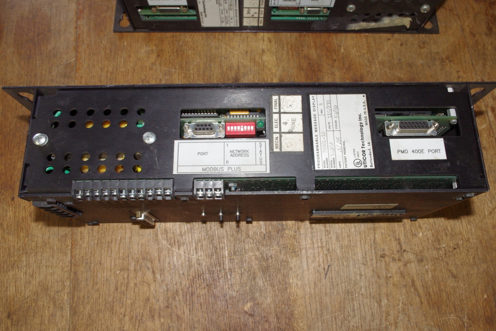 Uticor PMD 375 Message Controller 76661-16, Rev A *FREE SHIPPING*
