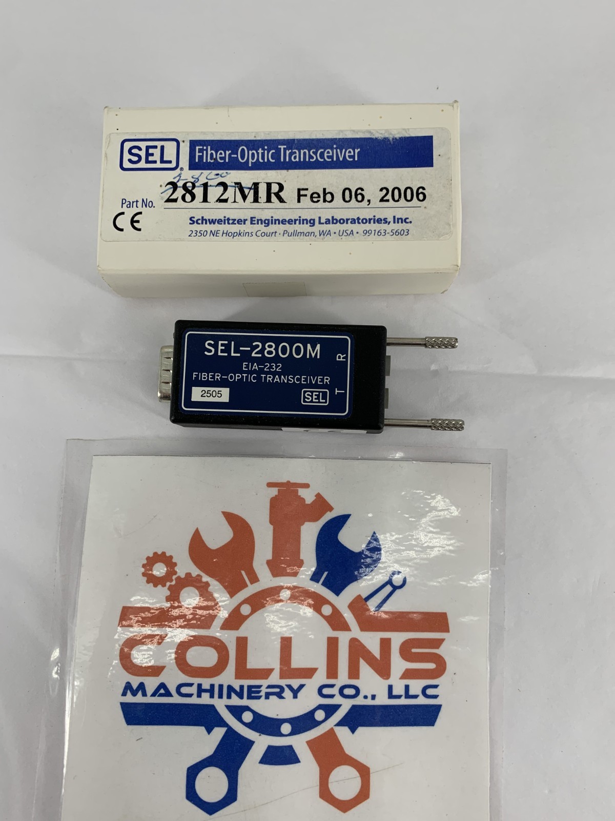 Schweitzer Eng. SEL-2800M EIA-232 Serial To Multimode Fiber Optic Transceiver