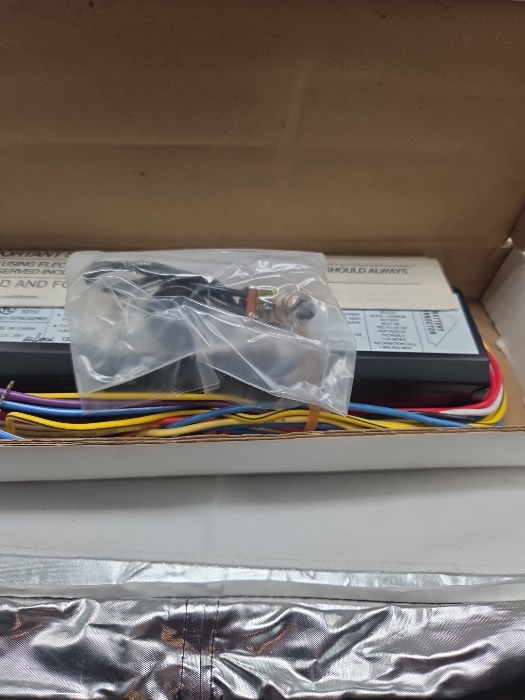 Cooper Lighting 2 FBP140X SURE-LITES Fluorescent Emergency Ballast 2 New Units.