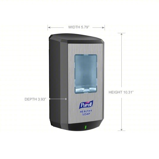 (Qty.5) Purell 6534-01 Touch-Free 1-1200mL Soap Dispensers