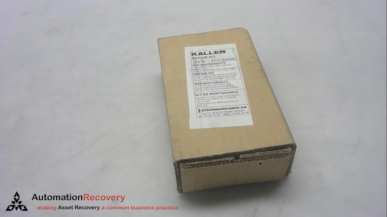 KALLER GAS SPRINGS 3017230-0500 GAS SPRING REPAIR KIT, K/KS 500, NEW #266850