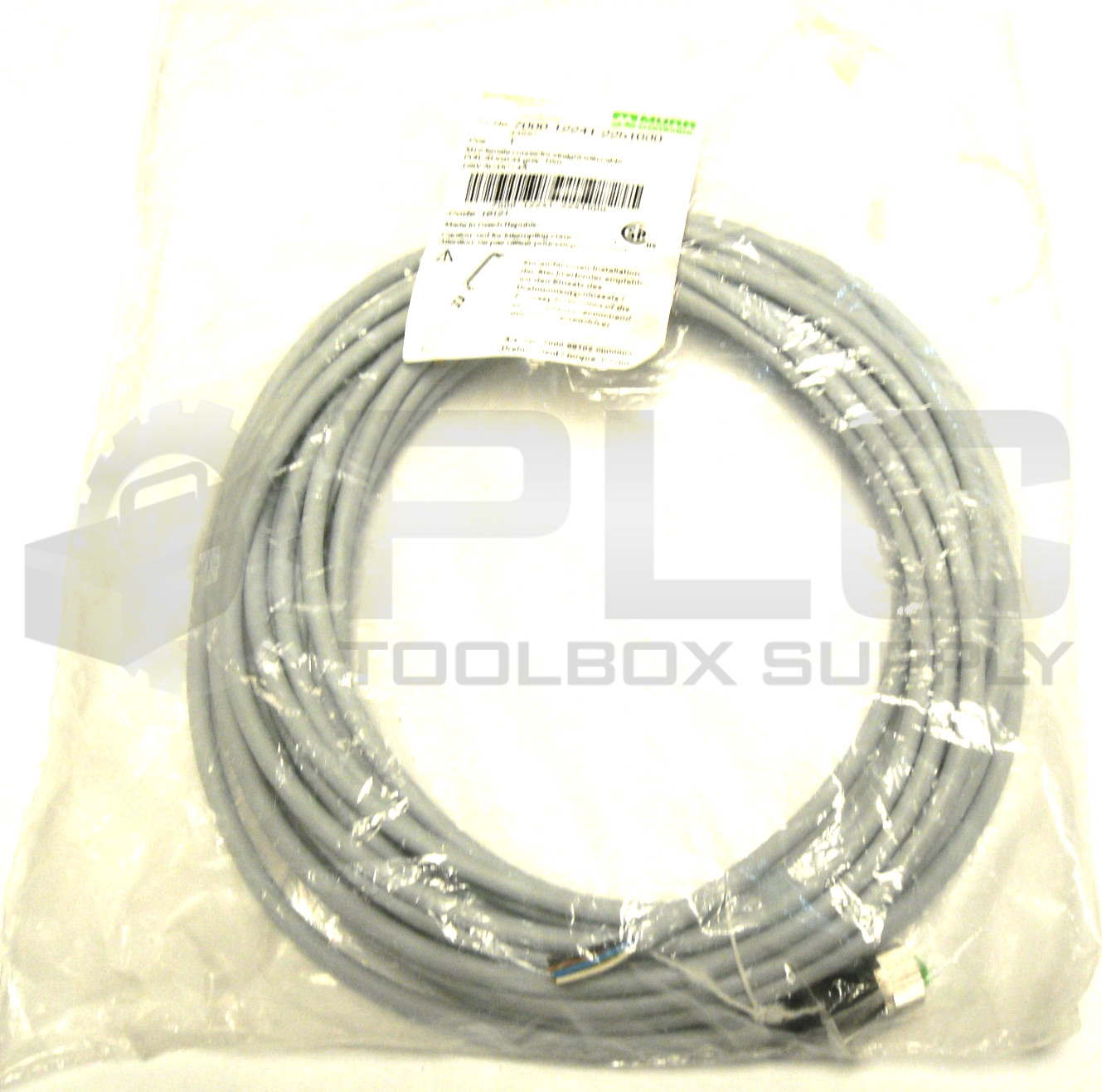 NEW SEALED MURR ELEKTRONIK 7000-12241-2251000 FEMALE CONNECTOR STRAIGHT W/CABLE