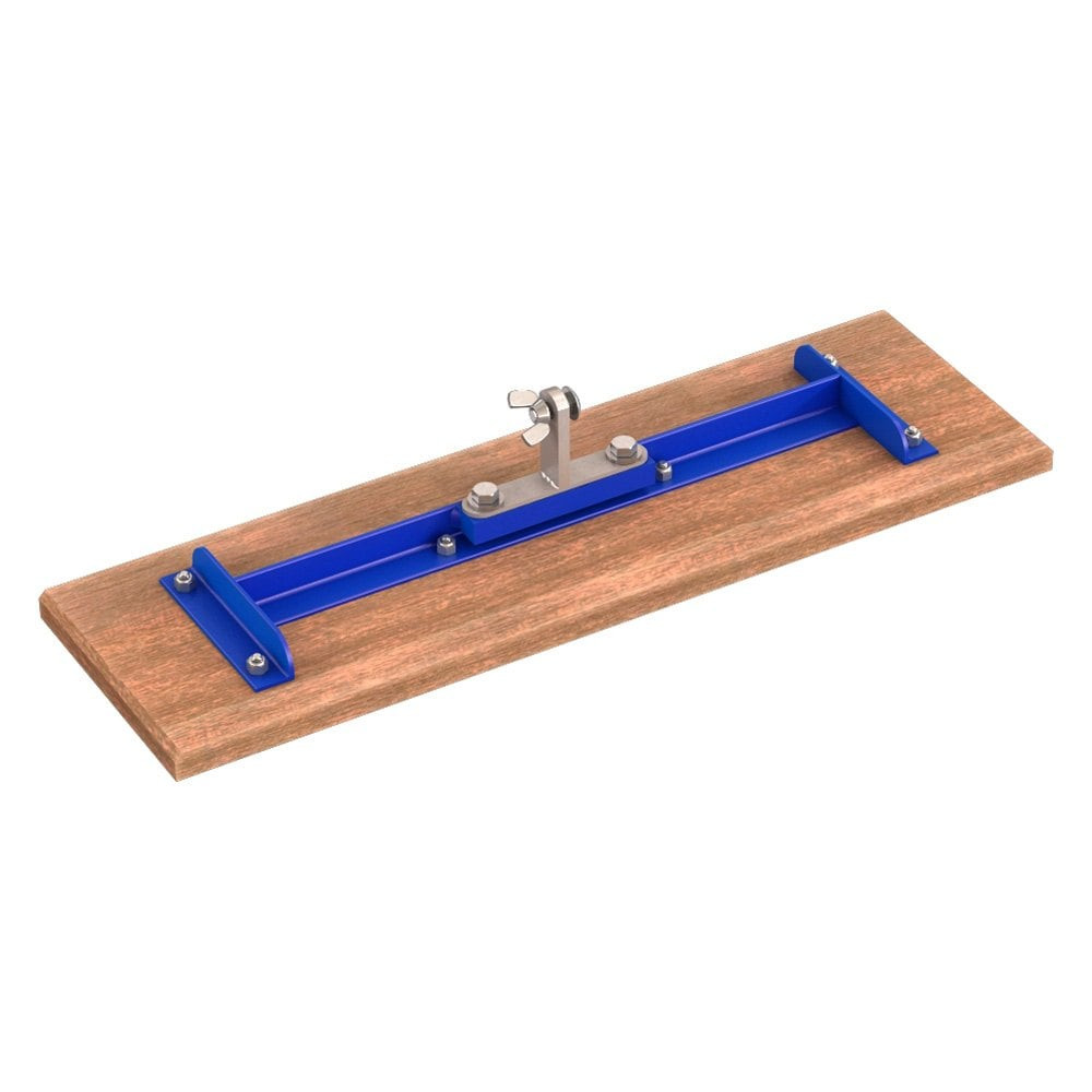 Bon 82-136 Wood Bull Float – Square End 24 x 7 1/4 With Clevis Bracket
