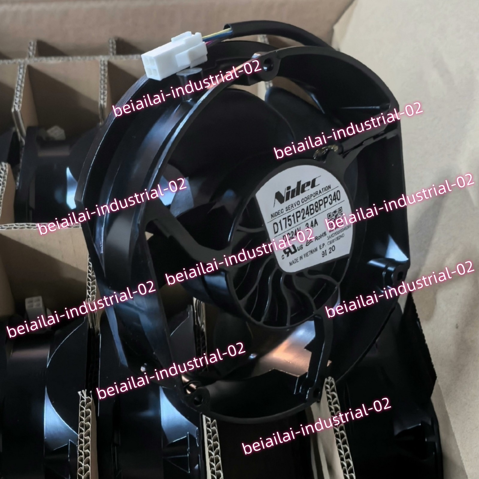 NIDEC Cooling Fan D1751P24B8PP340#1pcs new in box