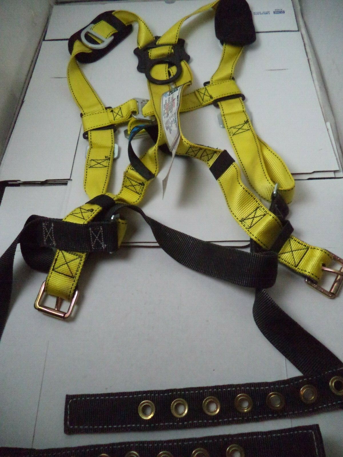 Ultra-Safe Full body Harness, Nylon, SM-LG, Max Weight: 310 lb, pn 96307TB
