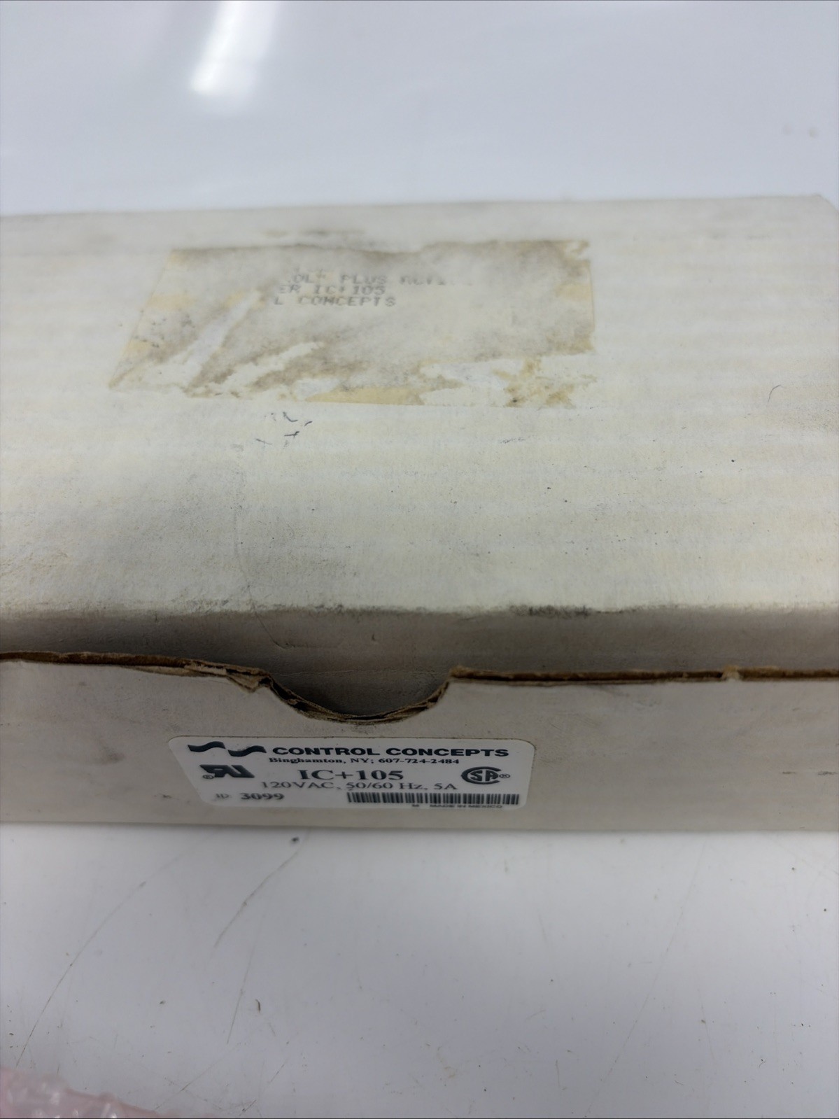 Control Concepts Islatrol Plus IC+105 Active Tracking Filter 120VAC 50-60Hz 5A .