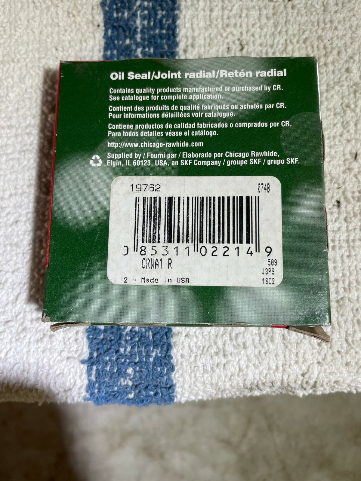 NOS CR 19762 OIL SEAL JOINT RADIAL