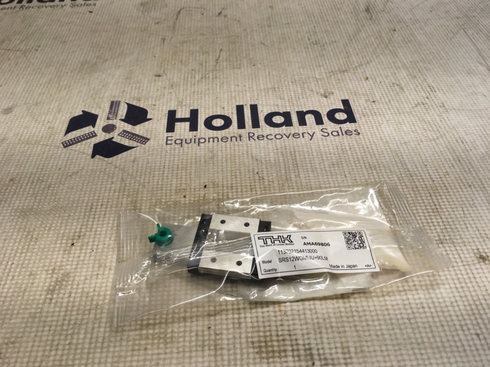 THK Guide Rail, SRS12WGMUU+90LM, NOS, LG-4557