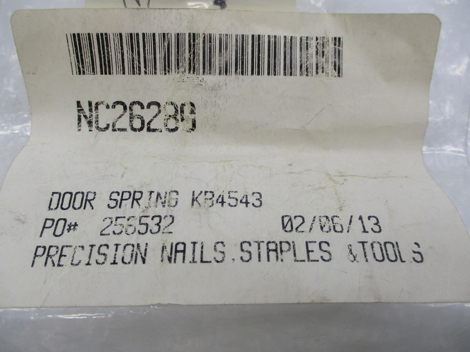 PRECISION NAILS STAPLES & TOOLS KB4543 SPRINGS LOT OF 5 NSNP