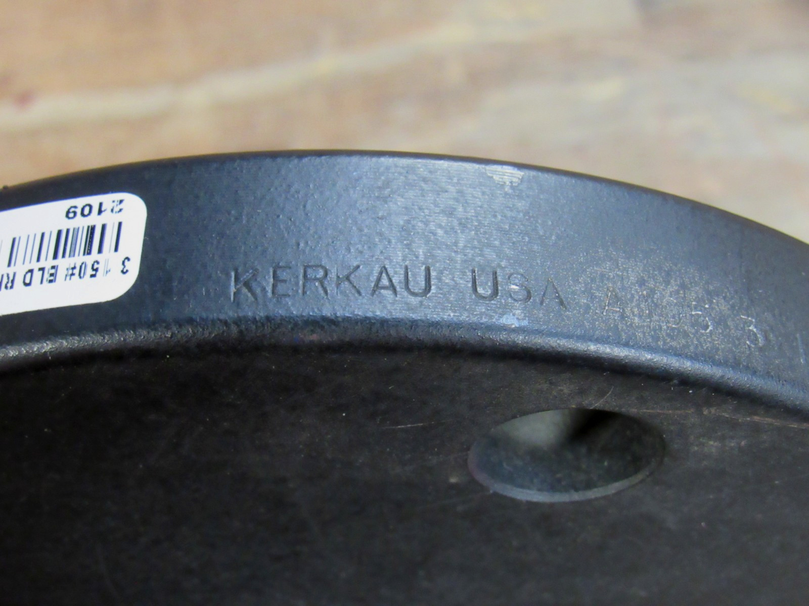 New Lot of 4 Kerkau 3″ 4 Bolt Steel Raised Face Blind Flange #150 A105 B16.5