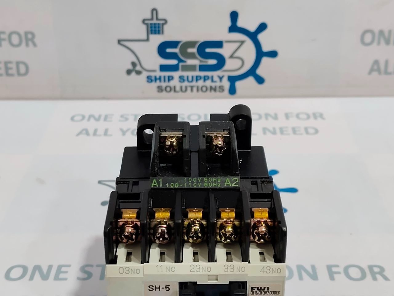 Fuji Electric SH-5 Contactor 100V 50Hz 100-110V 60Hz (Unused New)