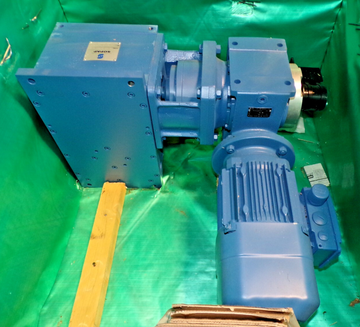 New Sopap Rotary Indexer Table 1.5 KW 460 VAC TA 125-2-300-3