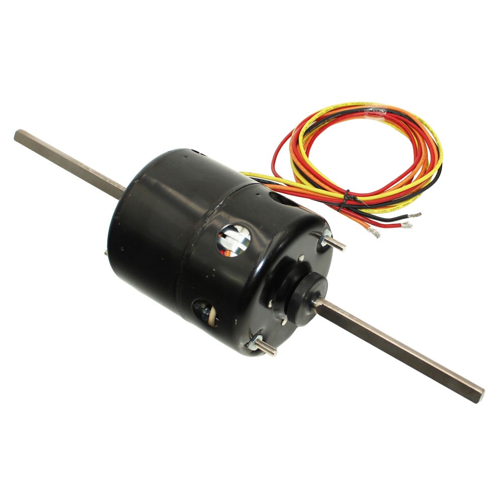 1987399C3 Blower Motor 12V 3/8″x4-1/4″ Double Shaft Rev 3 Speed Vented 4 Wire