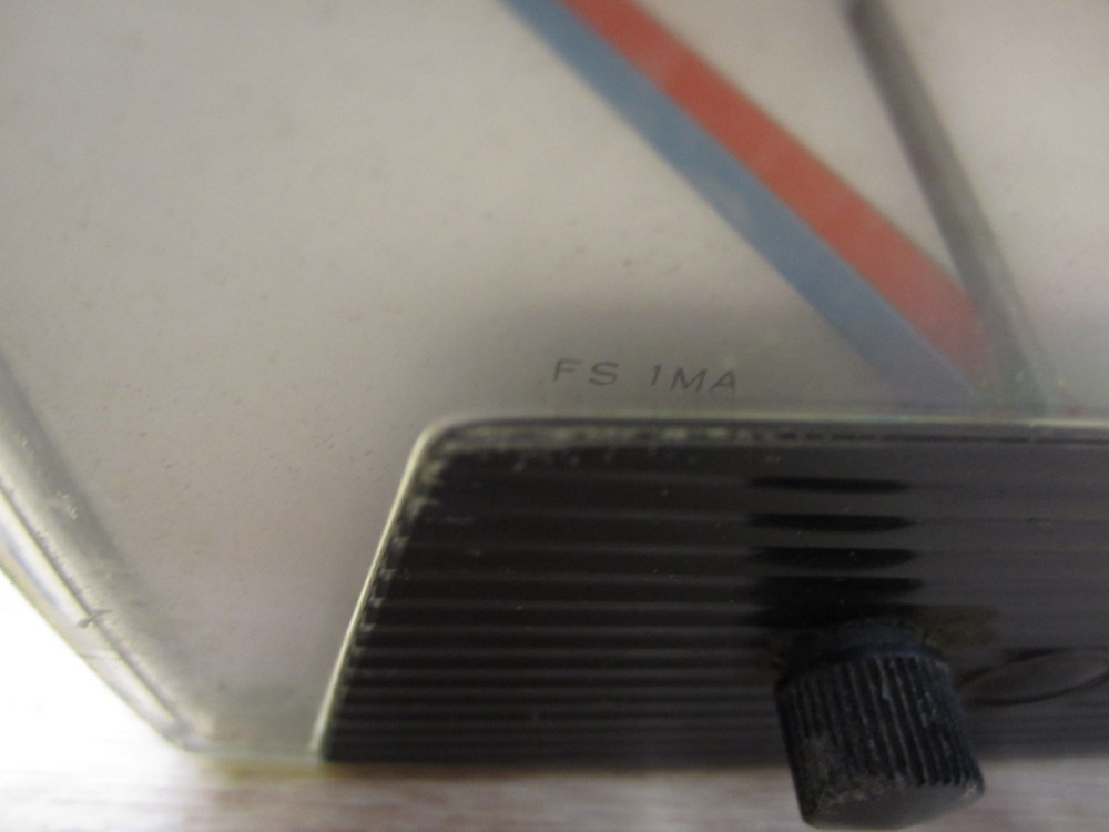 General Electric 50-195430FAFA2KDS Ohm Meter D-1255K16705