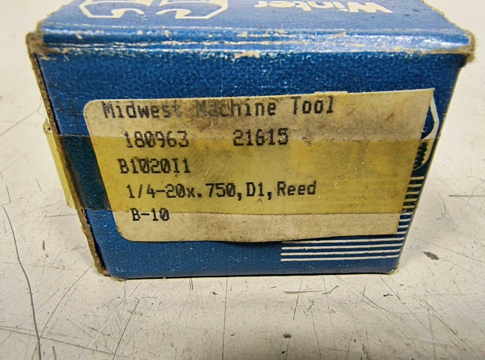 (7) B10 Thread Roll Dies, Reed & Winter, 7/16 20 & 24 UNRF, 1/4 20 & 28 + More