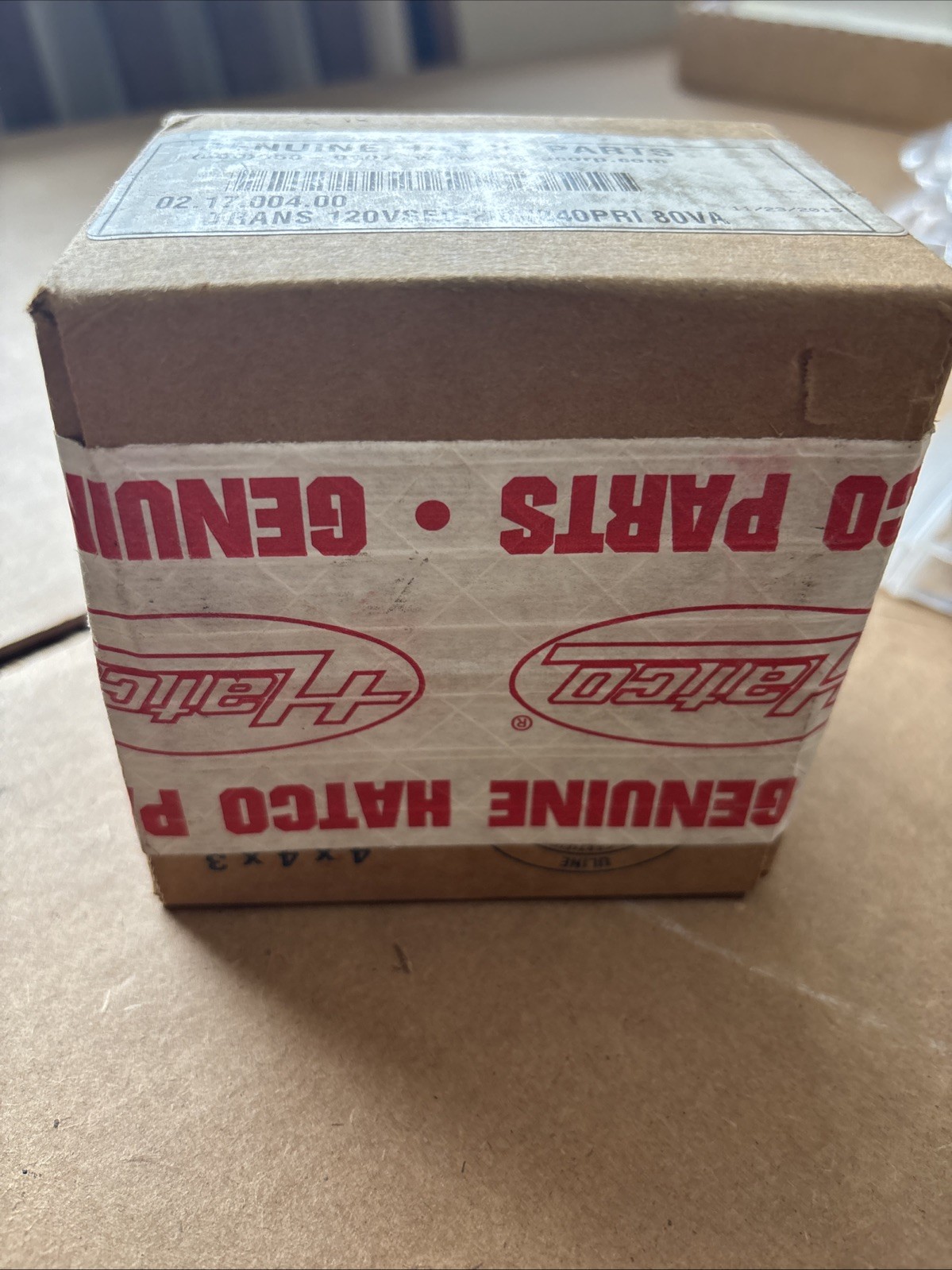 Hatco TRANSFORMER 80VA 208/240V 02.17.004.00