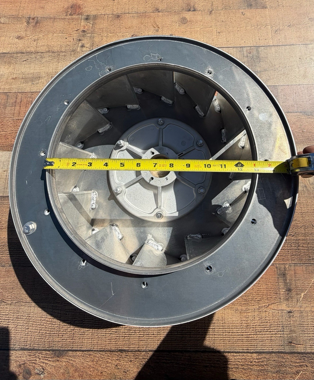 18” Greenheck Aluminum Backwards Inclined Blower Wheel New