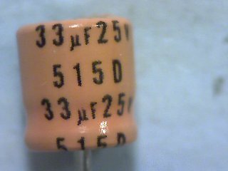 VISHAY/SPRAGUE 515D336M025AW6A Qty of 200 per Lot CAP ALUMELEC 33UF 25V RAD BUL