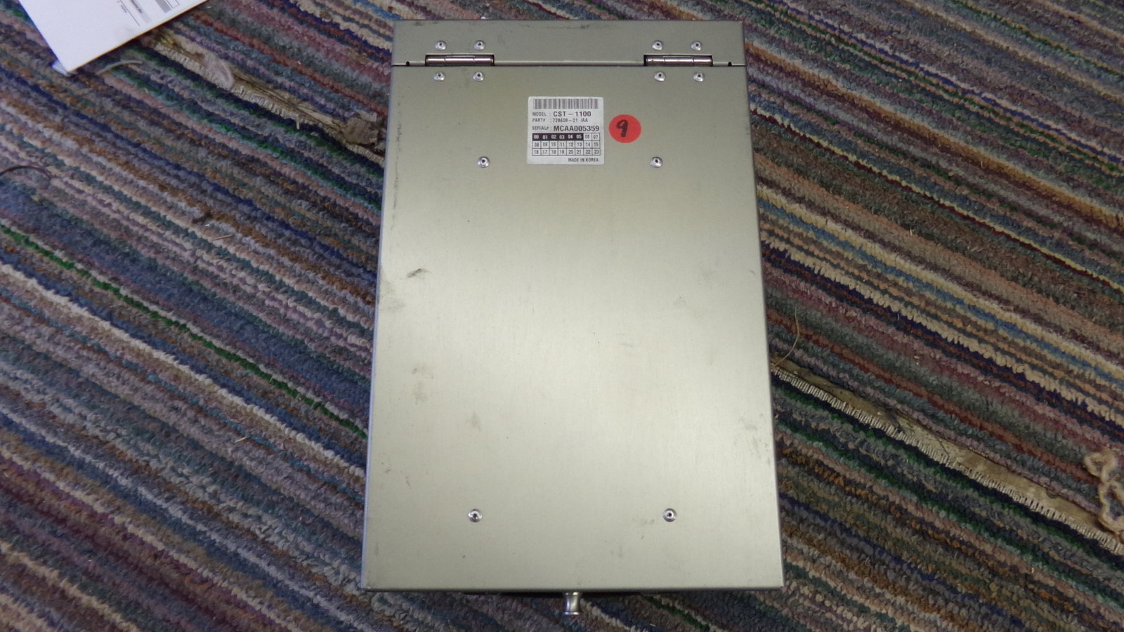 Cash Machine Money Cassette C5T-1100 No Key *FREE SHIPPING*