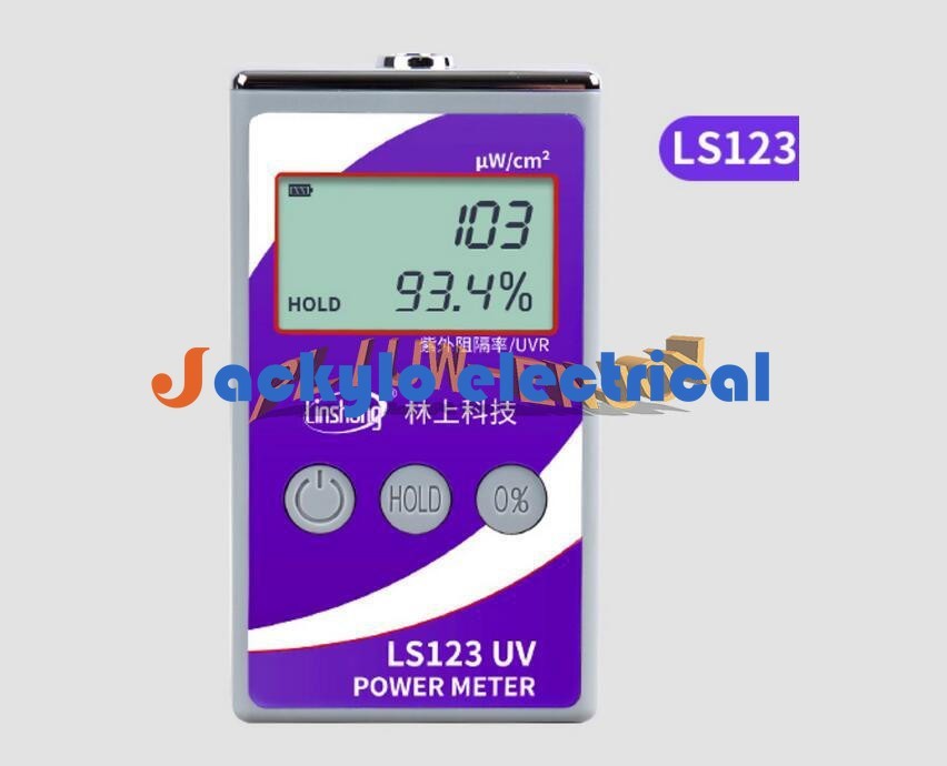 New UV Power Meter LS123 UV Radiation Meter Illumination Radiometer Handheld