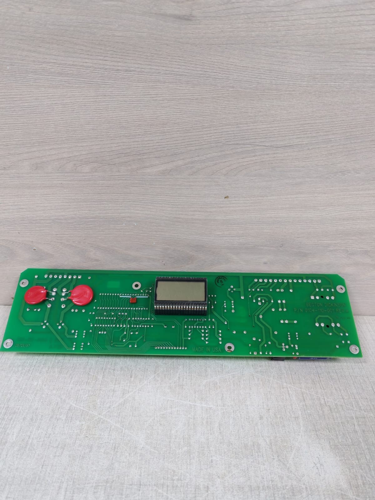 BECTON DICKINSON ASSY 0104-110-000 REV.A.3 MAIN PC BOARD P/N 0104-110-001 REV.A