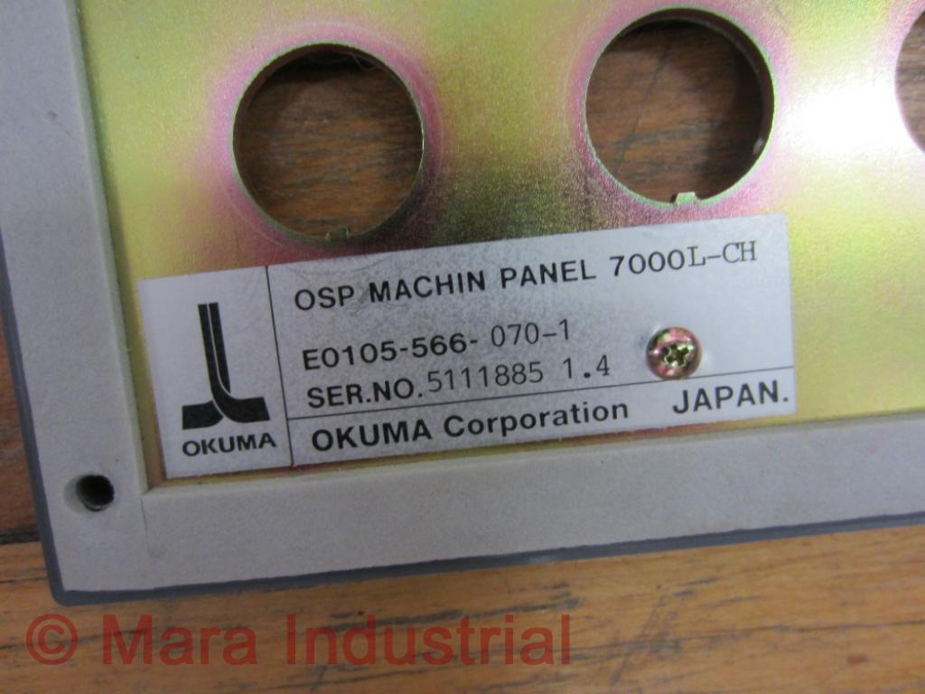 Okuma E0105-566-070-1 OSP Machine Panel 7000L-CH