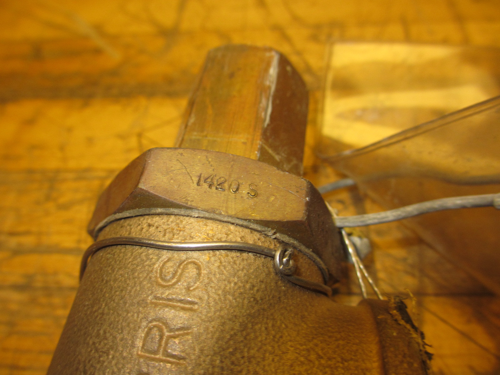 Farris 1420S Safety Relief Valve Set 140psig Brass