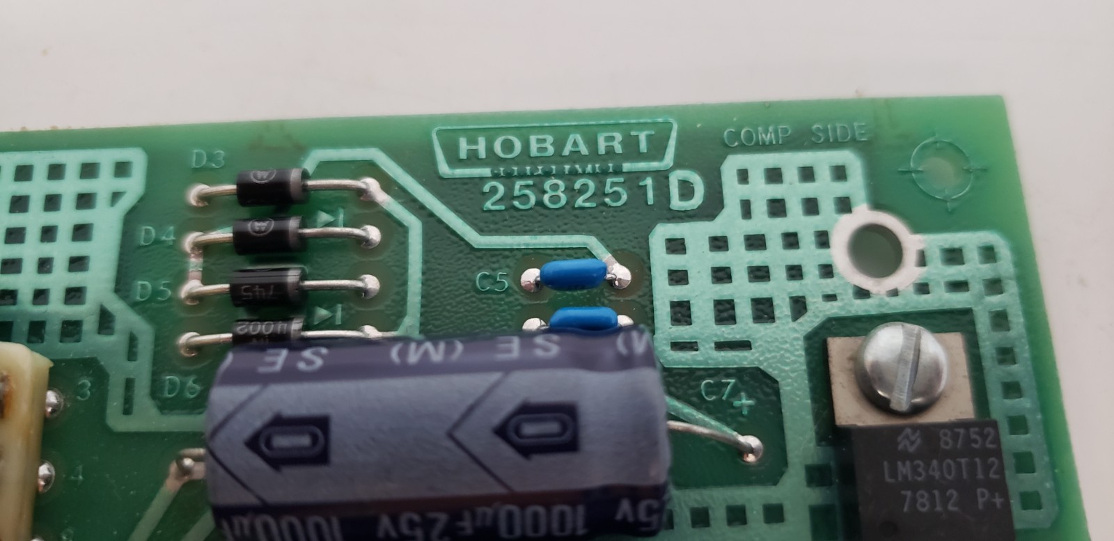 HOBART 258251D PC BOARD, NIB