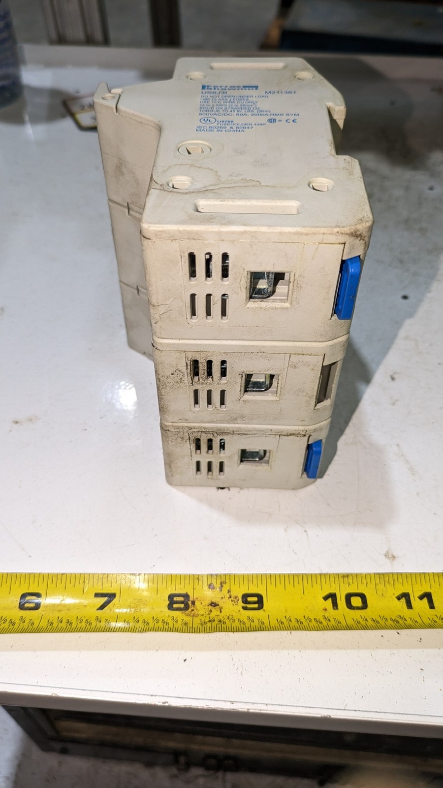 Ferraz Shawmut US6J3I M211381 Fuse Holder 600VAC/DC 60A 200kA RMS