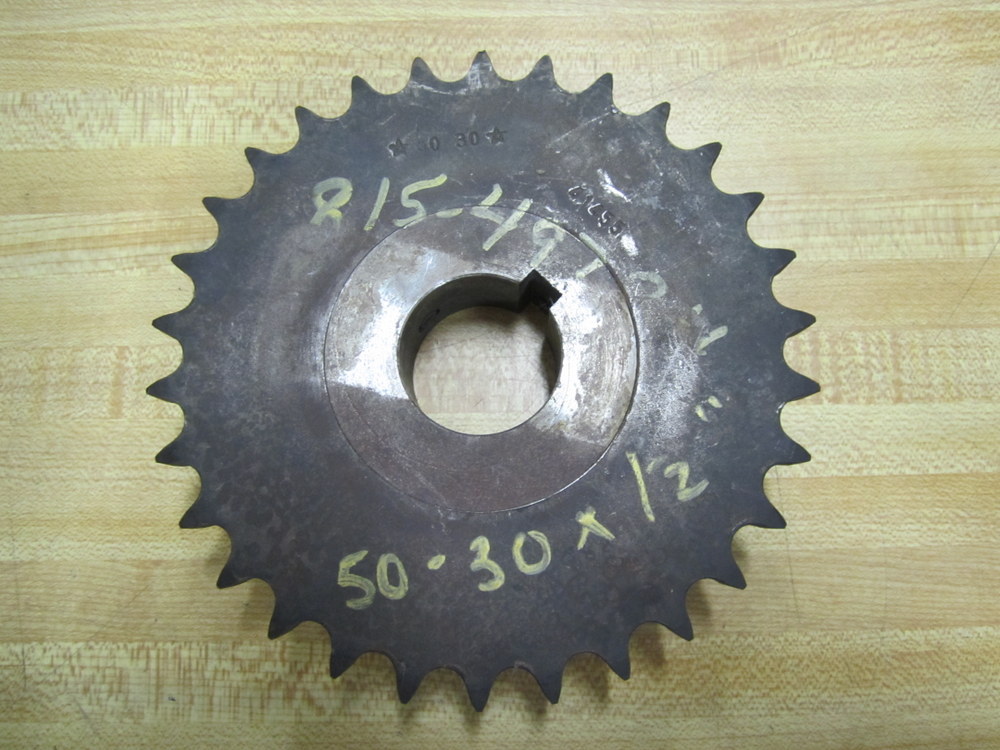 Part 50 30 5030 50-30 Sprocket 30T 1-1/2″ Bore