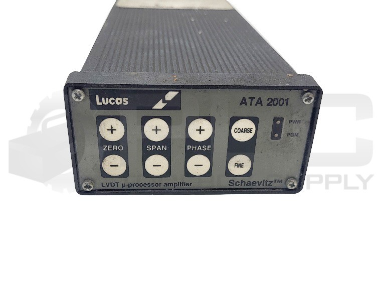SCHAEVITZ 02291327-000 LVDT SIGNAL CONDITIONER 110-120V ATA2001