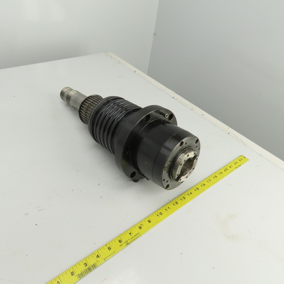 20-3/8″ OAL Spindle Cat 40 W/3-1/2″ Belt Drive 1-3/8″ Drawbar Tube 7-1/4″ Flange