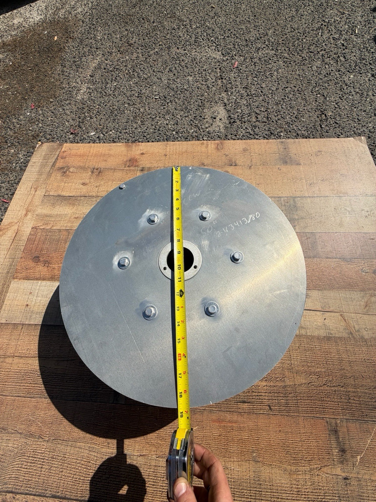 18” Greenheck Aluminum Backwards Inclined Blower Wheel New
