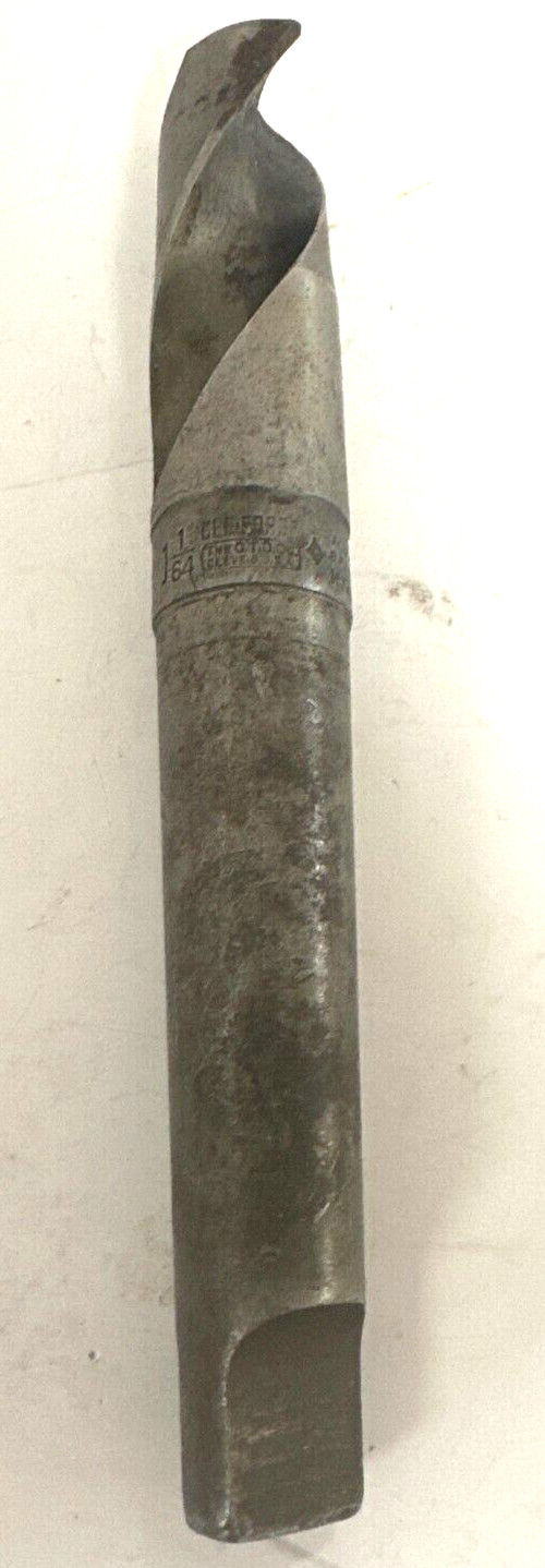CLE-FORGE DRILL BIT 2-SPIRAL FLUTE OAL: 7-1/4″ SHANK LENGTH: 7/8″