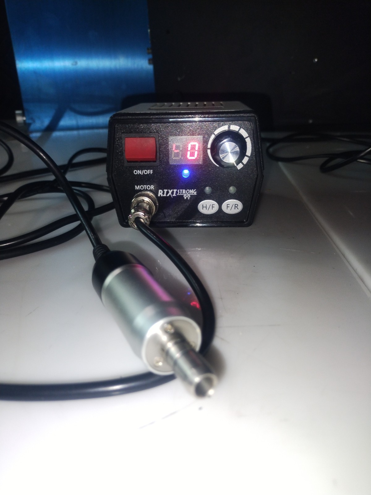 RIXI Strong 90 Micromotor System w/ Control Box, Handpiece.