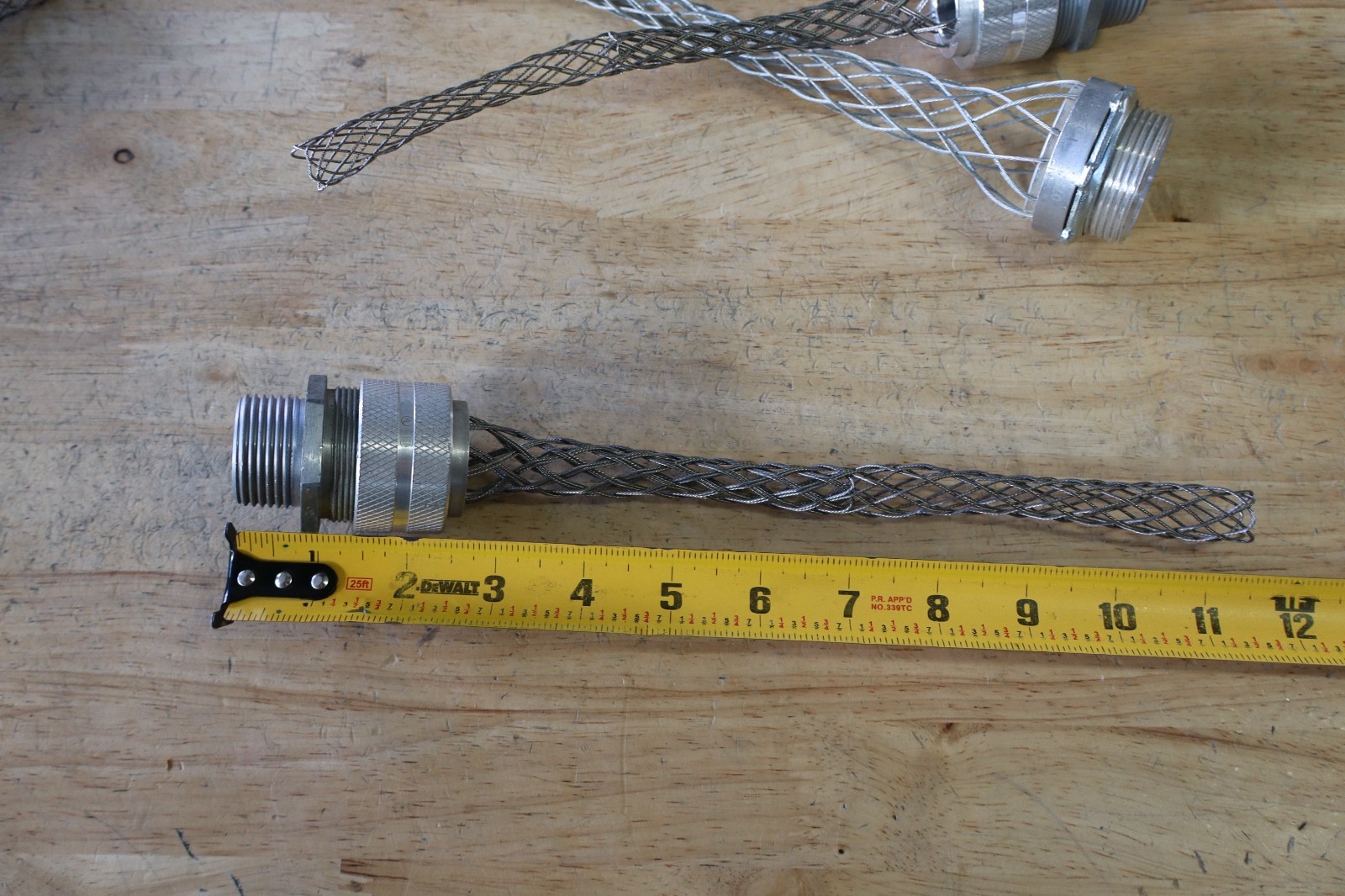 Lot of 8 HUBBELL Kellems ALUMINUM CORD GRIP – Various Sizes