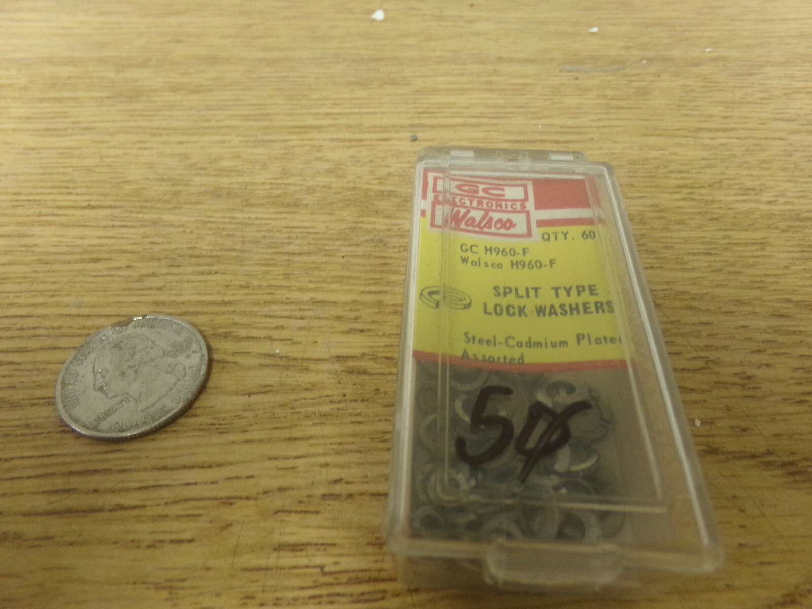 NEW GC Electronics Walsco H960-F Lock Washers Assorted Lot of 50