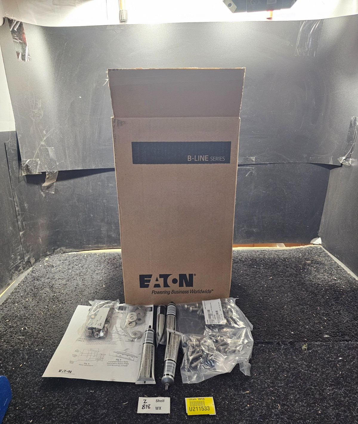 Eaton B-Line Series 9A-6018SS6 Heavy Duty Expansion Splice Plate For S8A
