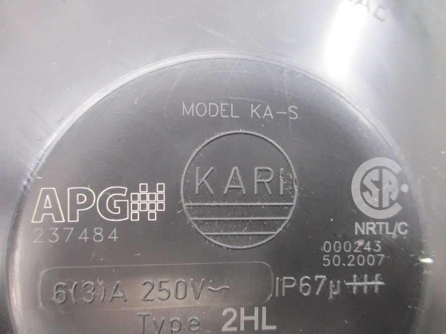 APG KARI KA-S 237484 2HL 250V 6(3)A NSNP