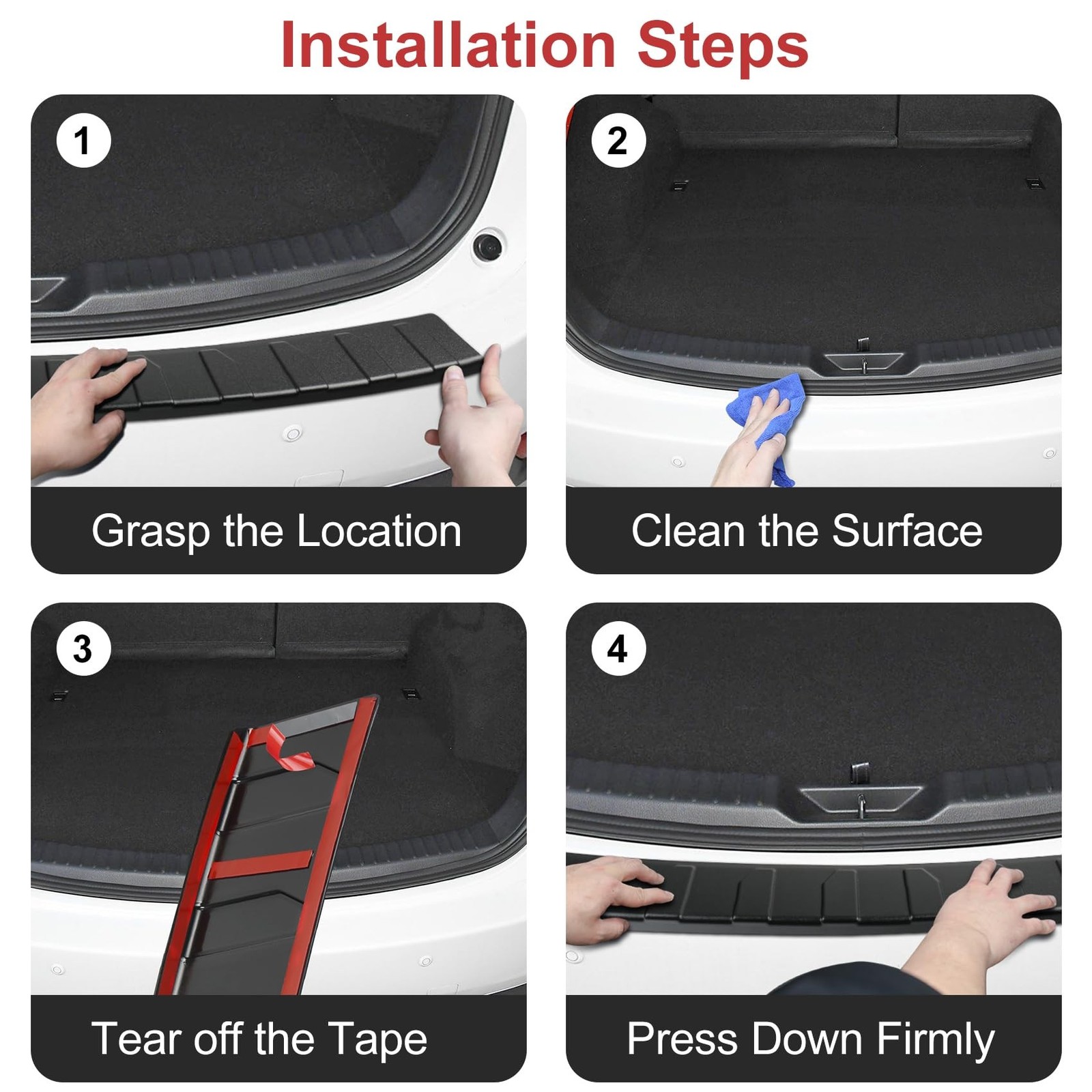Rear Bumper Protector for Mazda 2017-2025 2026 CX5 CX-5 Car Accessories ABS P…