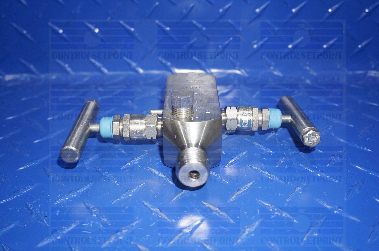 ANDERSON GREENWOOD MANIFOLD M251VIS-44F 2 VALVE MANIFOLD NEW