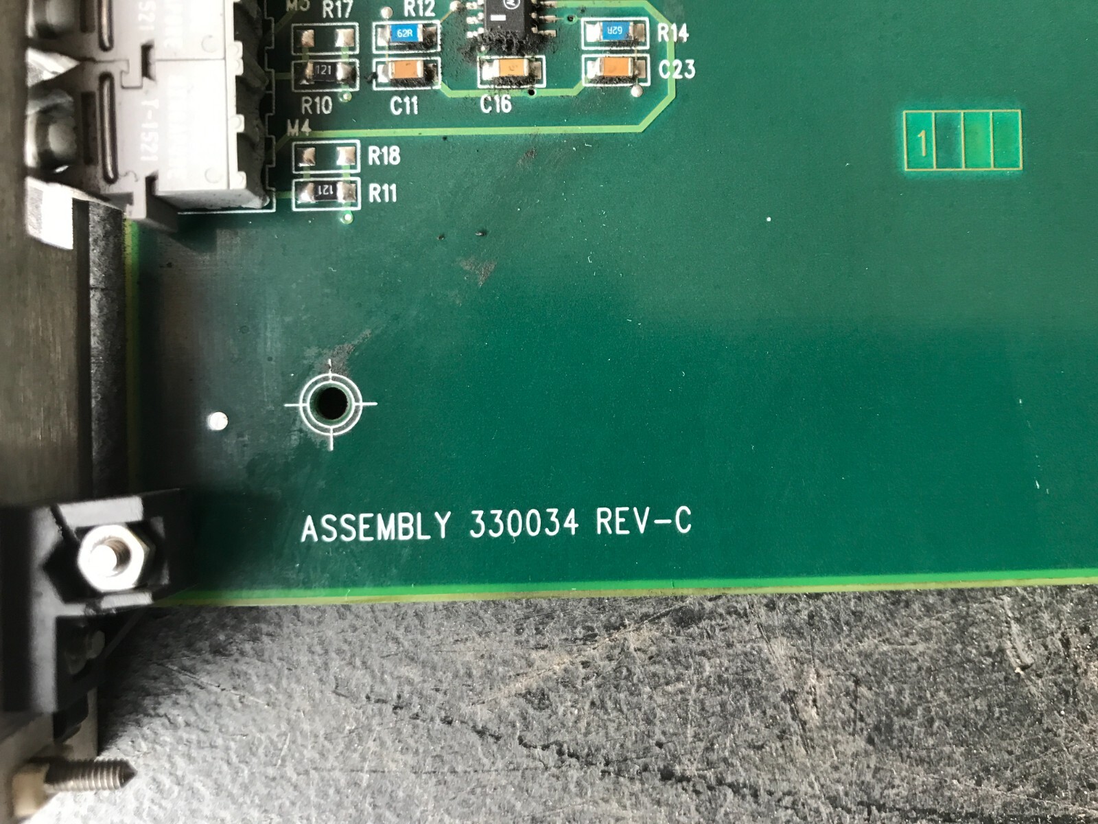 VAN DORN PC330-034 OPERATOR INTERFACE BOARD