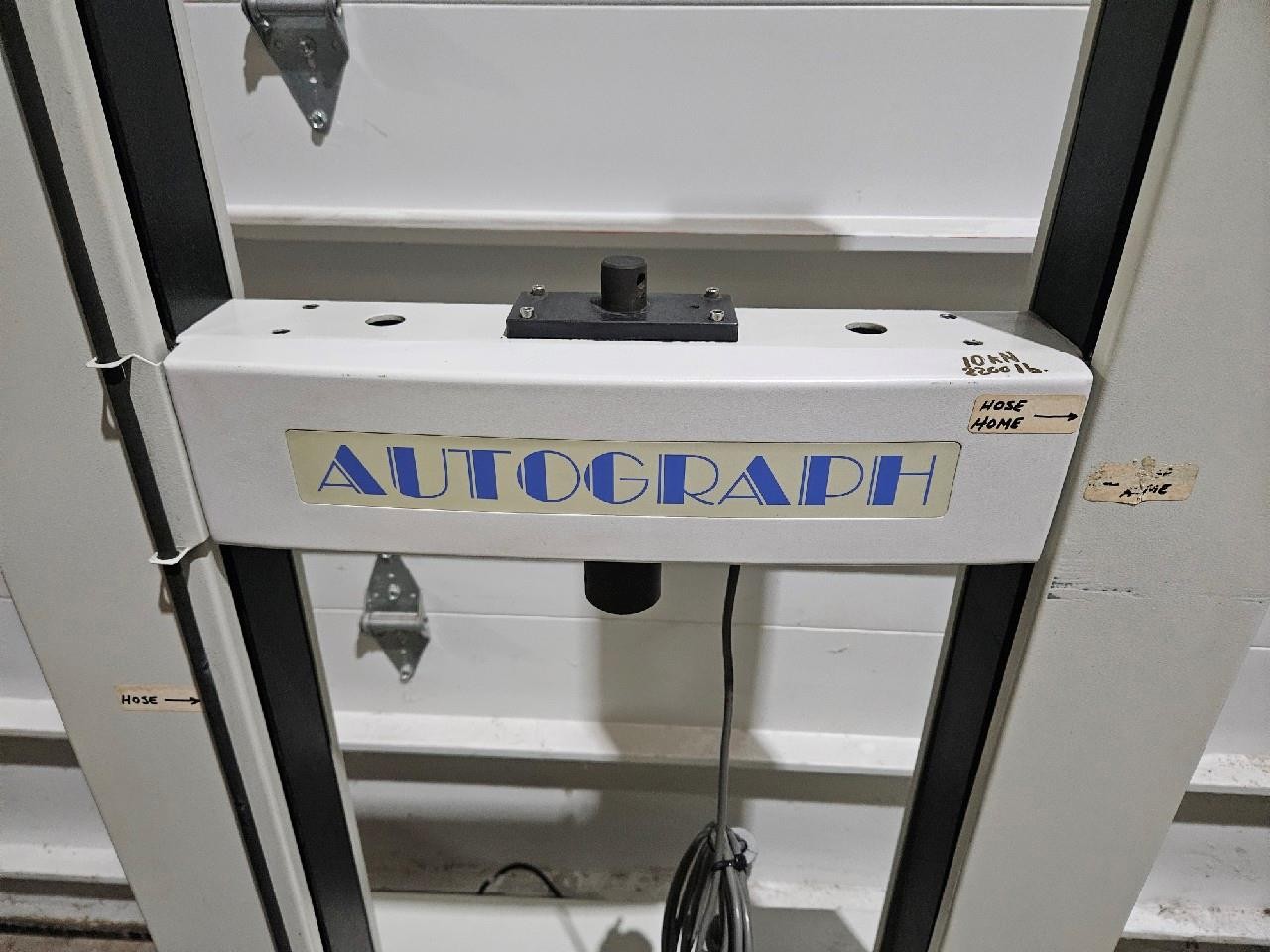 SHIMADZU AGS-J UNIVERSAL TESTING MACHINE TENSIOMETER TENSILE TESTER 346-52886-01