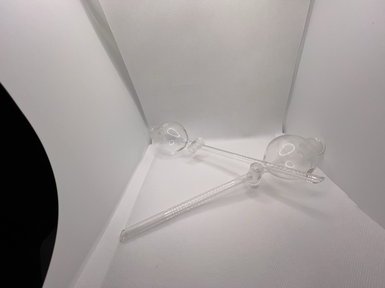CORNING 6340-125 PYREX 125ML GLOBE-SHAPED SEPARATORY FUNNEL (B441)