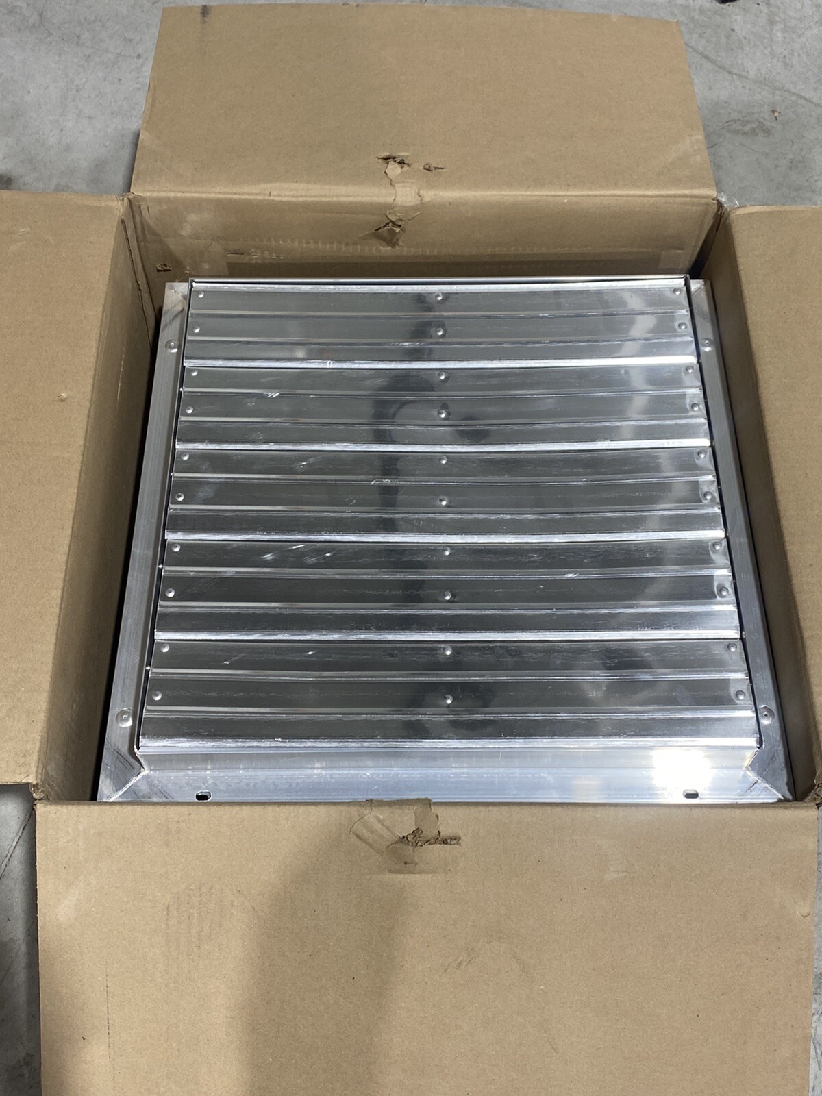 20″ J@D Corrosion Resistant Exhaust Fan w/Shutter-Direct Drive Ves-30C New